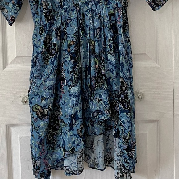 ZADIG & VOLTAIRE Rackyla Bohemian Patch Dress Viscose M - Picture 9 of 9